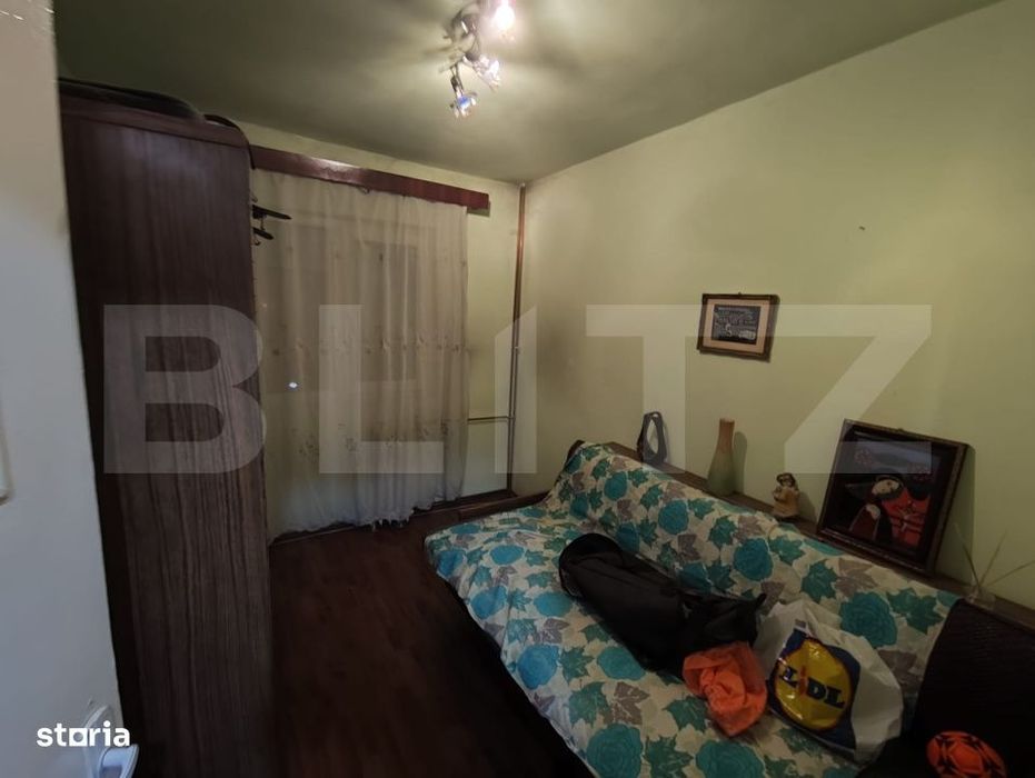 Apartament 3 camere la etajul 1 renovabil in Nufarul