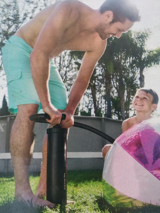 Насос Ручной самый большой высота-48 см. Intex