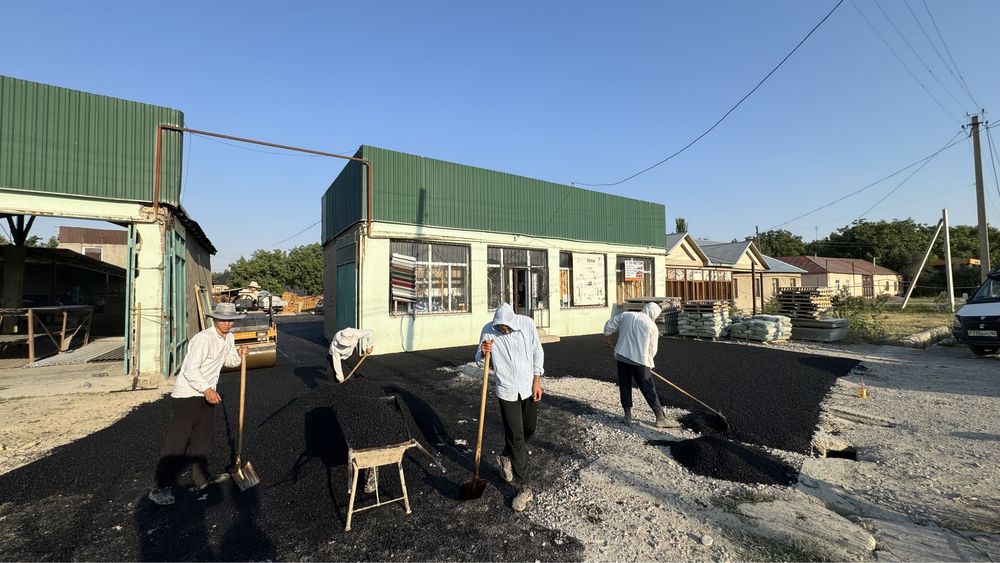 Асфальтирование. Асфальт Шымкент.