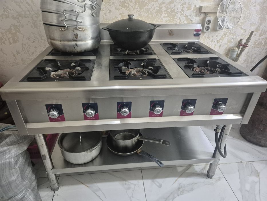 Газовая плита профессиональная