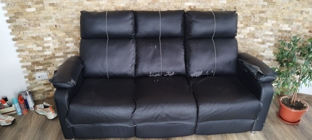 2 canapele + fotoliu