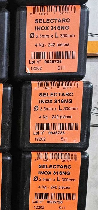 Электроды нержавейка 316L 2.5 мм (аналог ESAB) – скидка, в наличии
