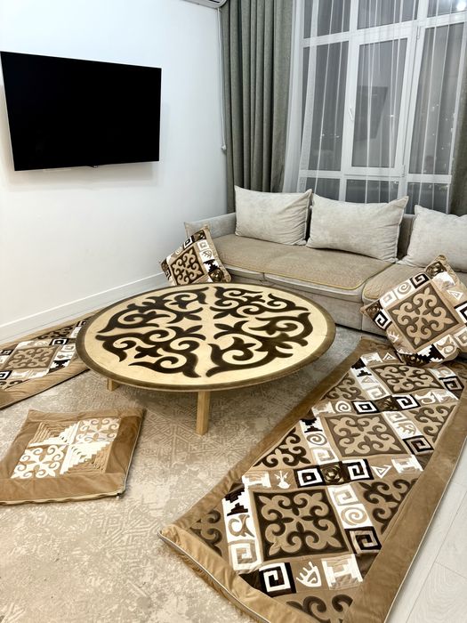 Аренда прокат жер столов, дөңгелек стол, жер стол. Астана