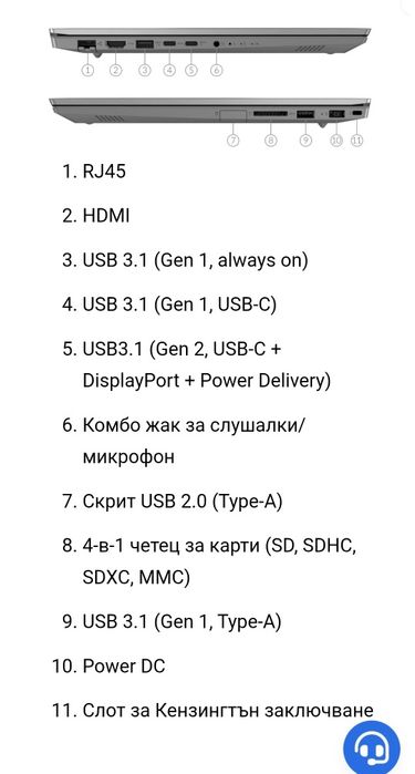 лаптоп Lenovo ThinkBook 15IIL