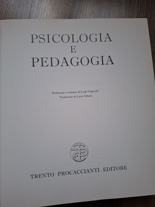 Carte: Enciclopedia della psicologia - Psicologia e pedagogia