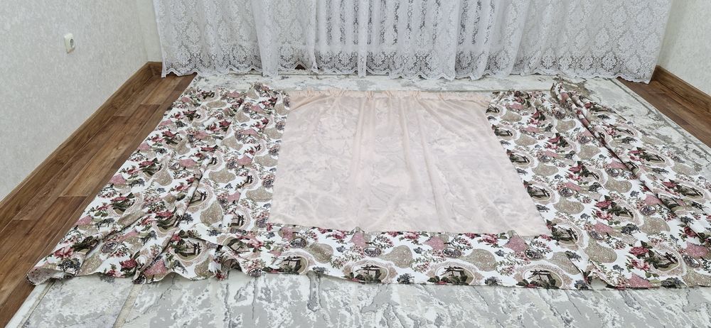 Комплект кухонный занавеска