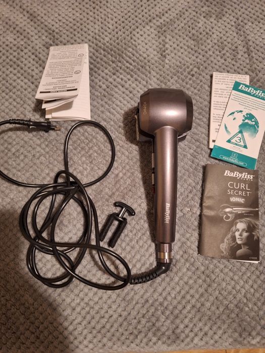 Ondulator automat BaByliss Curl Secret C1100E, 230 grade, Ionizare