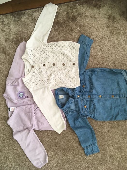 Детски дрешки - рокли, панталонки, жилетки