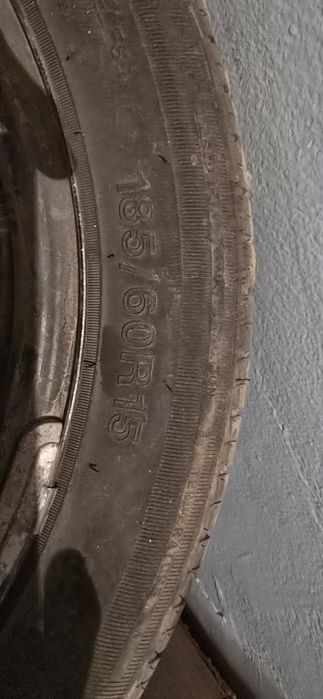 185/60/R15 летны, калпактарымен