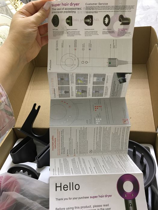 Dyson,2yil garyantiyasi bor,Dubayski filtrli matoviy lyuks kachestvada