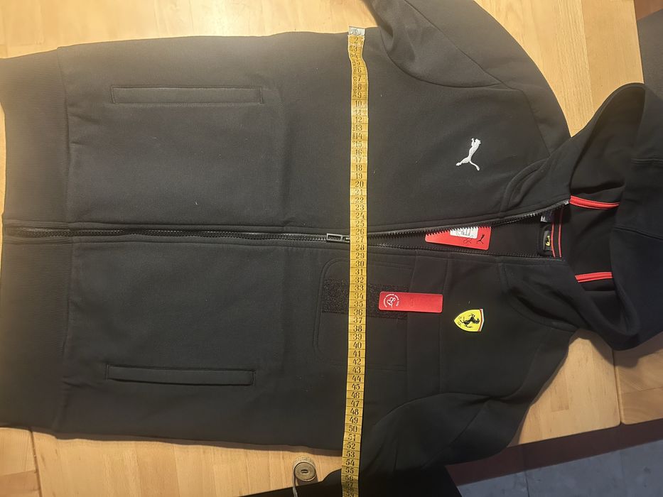 Bluza sport barbati, Puma Ferrari, , cu fermoar, slim fit, S