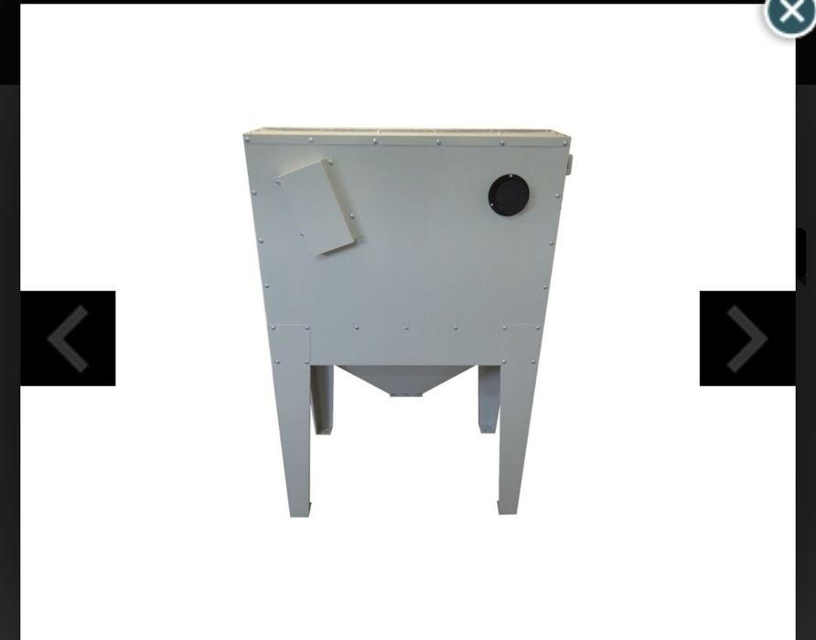 Cabina de sablat 220l, incarcare pe sus, stare foarte buna