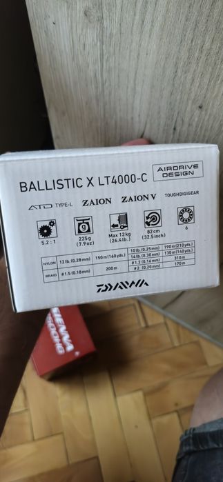 Hearty rise Innovation 10-45 + Daiwa Ballistic 4000