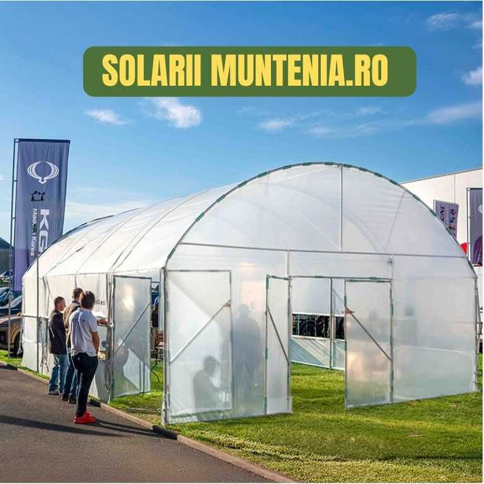 Solar gradina Premium din teava groasa - Solarii Muntenia