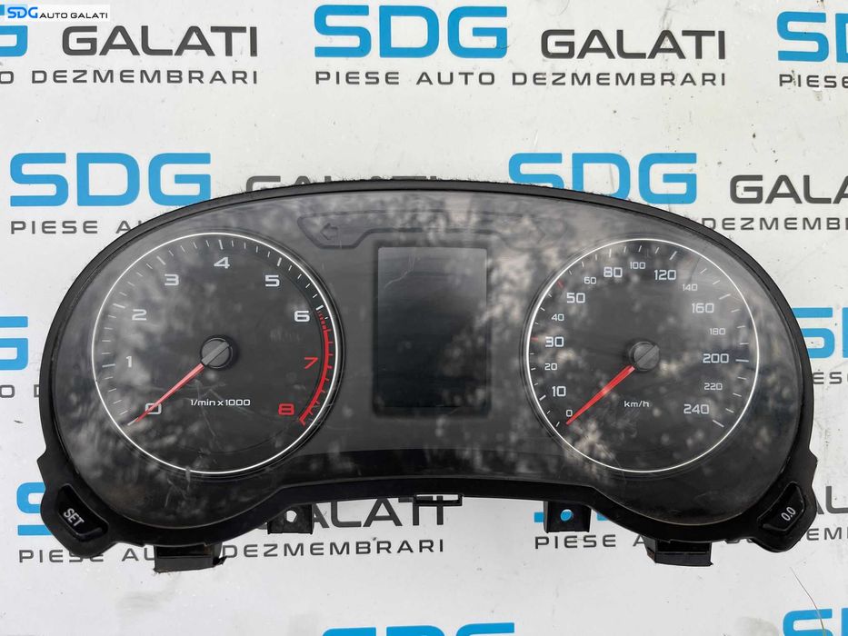 Ceas Ceasuri Cluster Instrumente Bord Audi A1 1.2 TFSI 2010 - 2018 Cod 8X0920900F [2806]