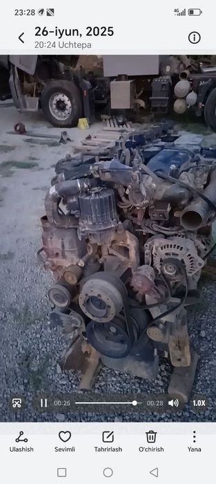 Mator sotiladi WEICHAI Euro 6 460ot kuchi