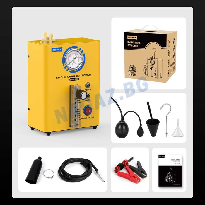 Машина за ПУШЕК /Откриване на Утечки с Дим и Пушек/ ТУРБО/TURBO пътища