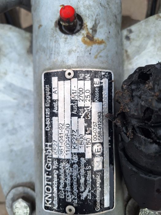 Remorca auto platforma auto Eduard 2700 kg