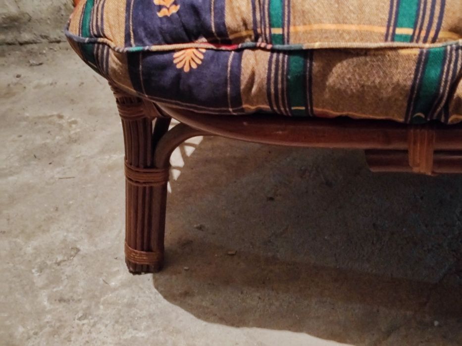 Градинска Плетена мебел диван