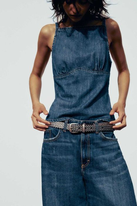 Ново Топ от деним на Zara