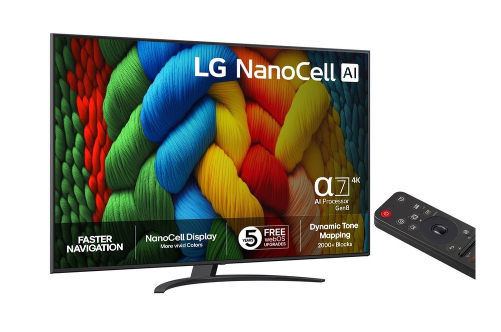 Телевизор LG 50NANO81A6A 50" Nanocell (2025) Индонезия 2 goda garantiy