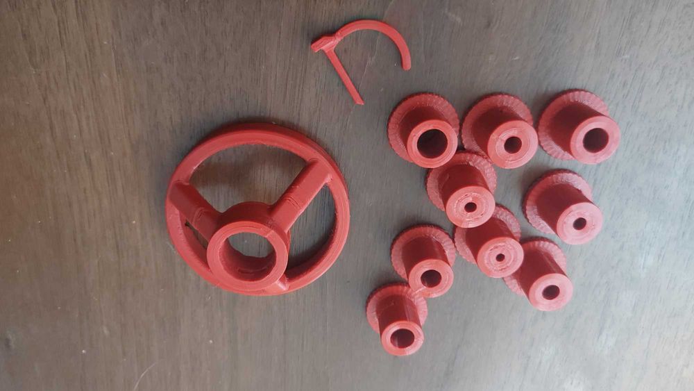 Sablon mobila din plastic dur clopot pentru gaurire verticala 4-12mm