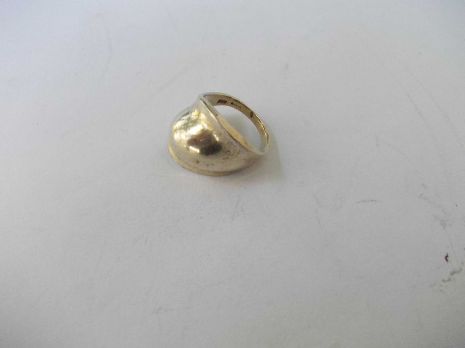 Inel vechi din argint 37