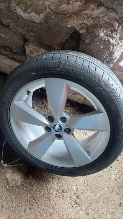 Jante (roti complete) 5x100 R17 Skoda, VW, Audi, Seat, anvelope vara