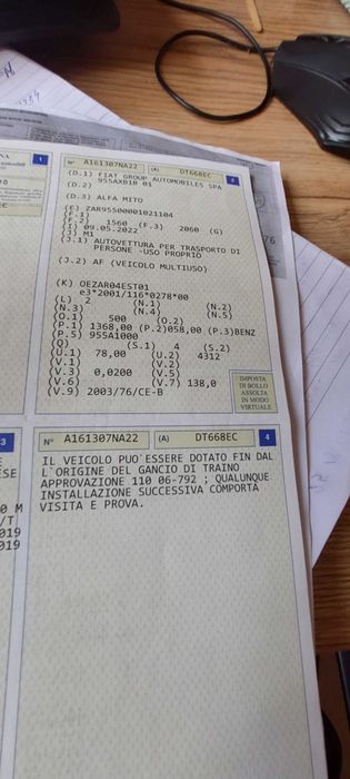 Alfa Romeo MiTo 1,4 i , Алфа Мито на части!
Януари 2010