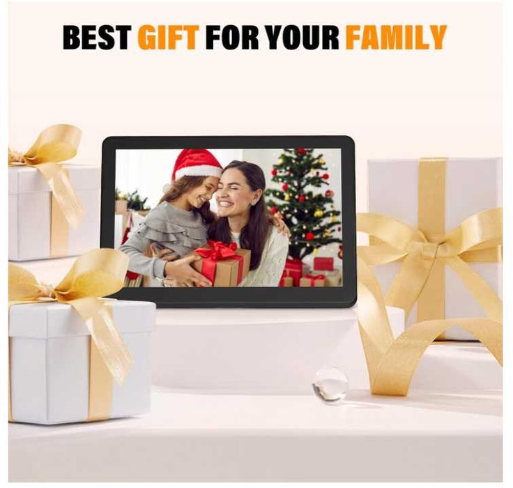 Rama foto "8 1080p digitala Touchscreen WIFI 16gb memorie interna