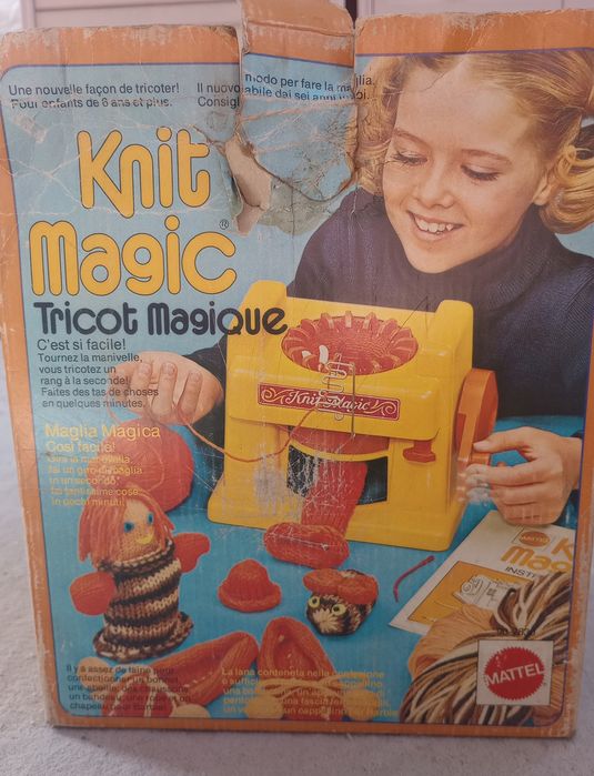 Jucarie Mattel veche tricotat cadou Craciun