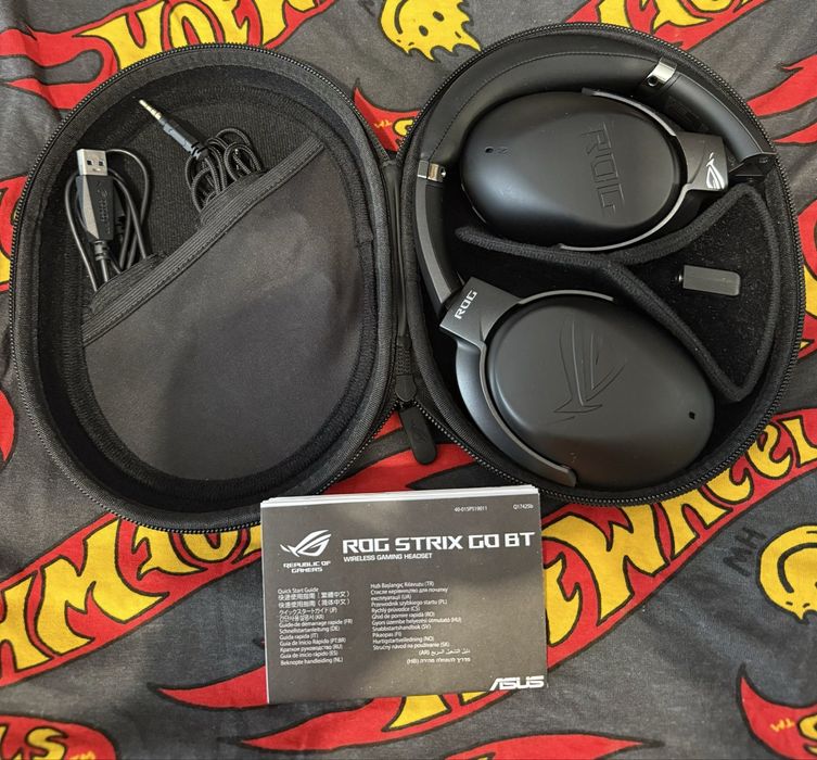 Gaming Безжични ASUS ROG Strix GO BT - Микрофон Al заг. звука