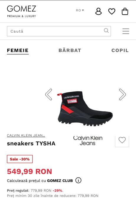 Sneakers Calvin klein jeans