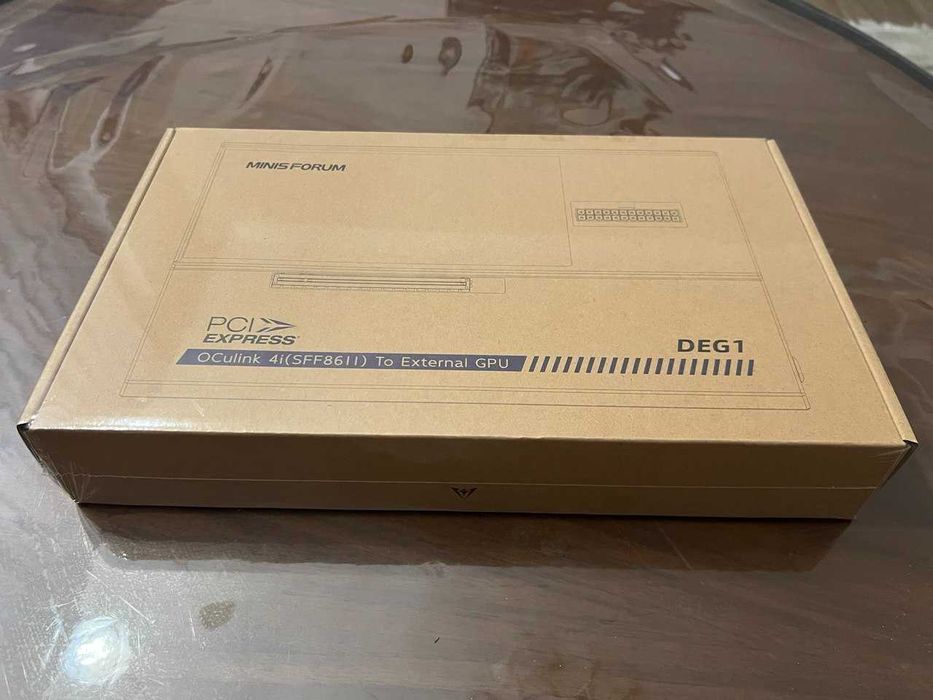 Новый Minisforum DEG1 eGPU dock