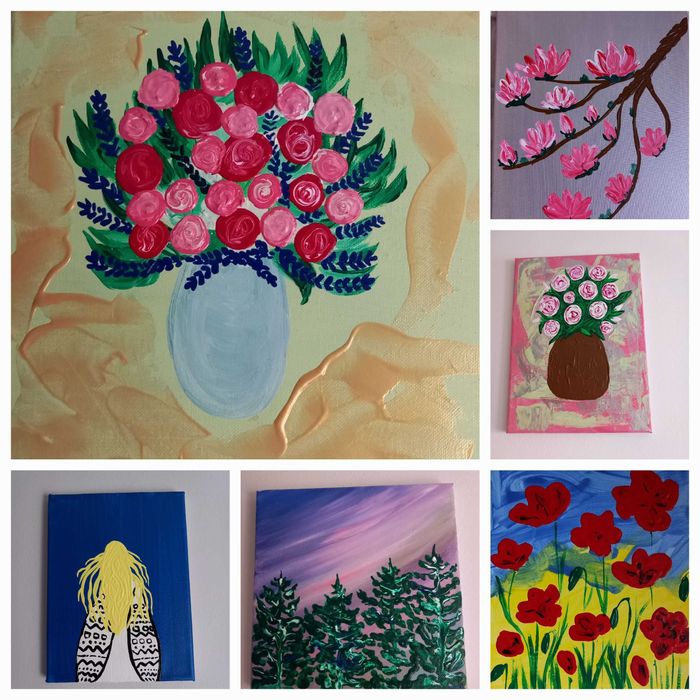 Tablouri moderne, hand-made