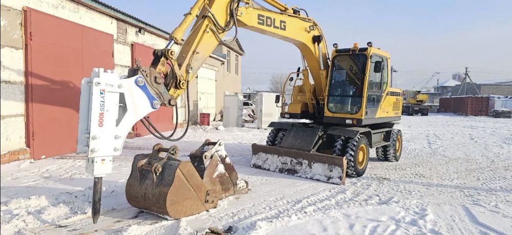 Услуги колесного экскаватора