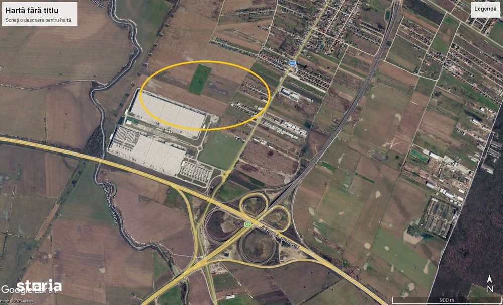 Teren Industrial 10 Ha Joita| A1 București – Pitești | Lângă Depozitel