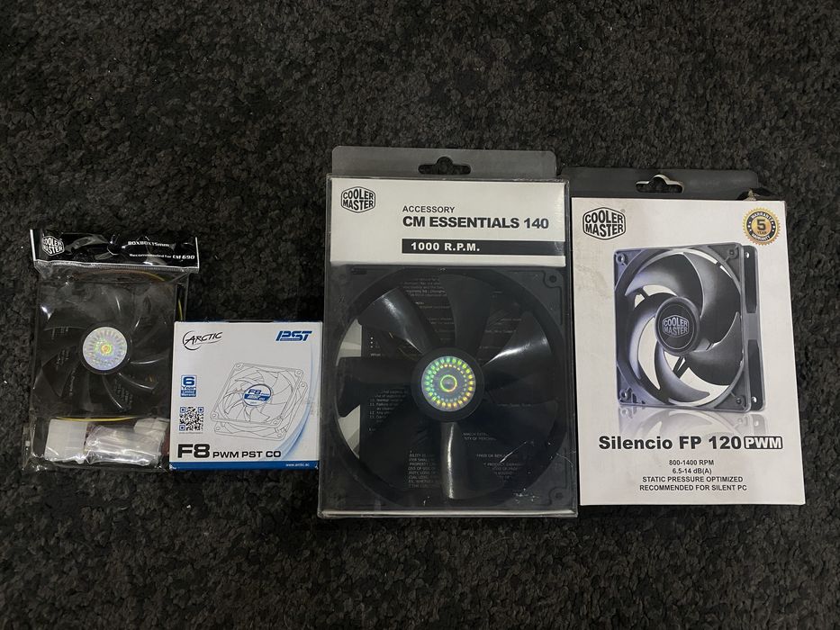 Ventilatoare carcasa pc Cool Masters, Artic 80 120 140 mm