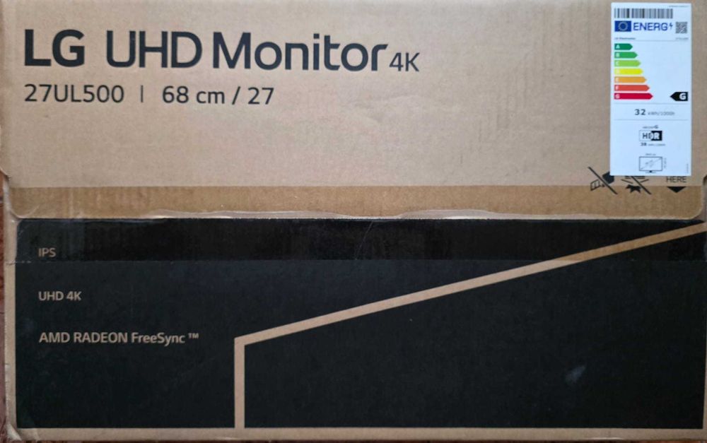 Monitor LG 27UL500-W 4K 68 cm RADEON FreeSync™ HDCP 2.2 HDR 10 Sigilat