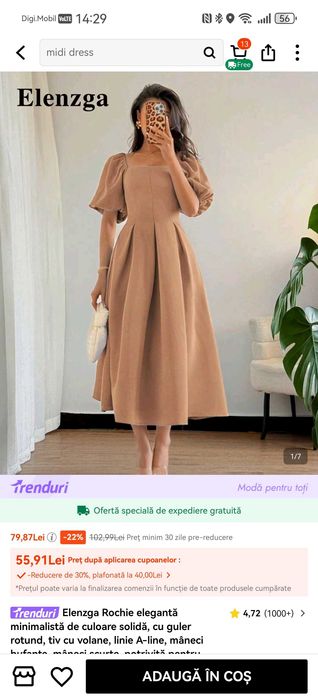 Vand rochie noua