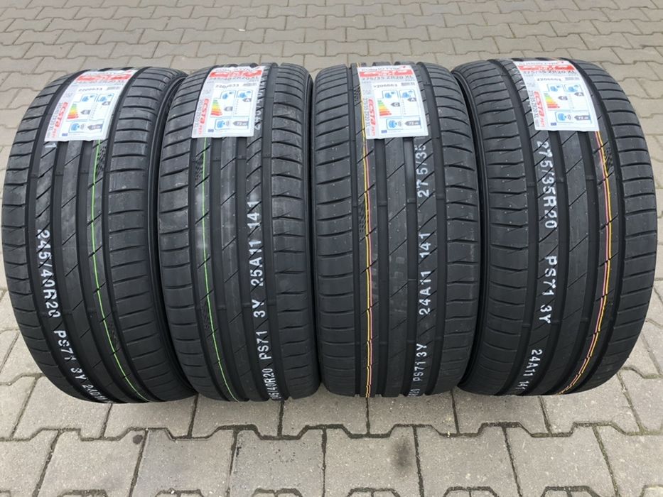 Set anvelope noi vara Mercedes 245/40/18 cu 225/45/18 KUMHO