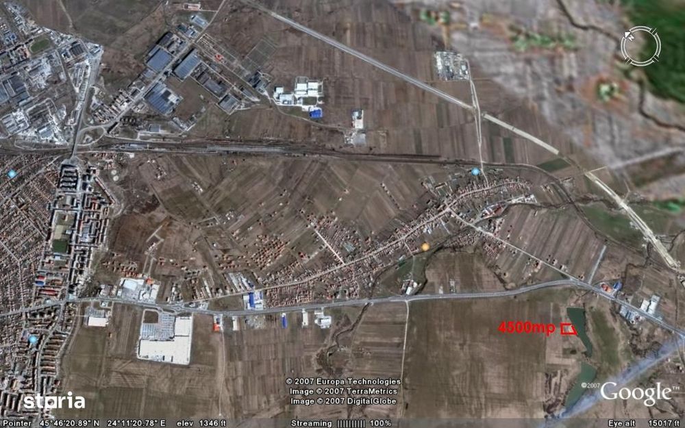 Teren de vânzare: 1500mp cu iesire directa la primul  lac Shopa, Seli