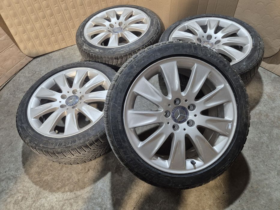5х112/17 с гуми Мерцедес Спорт пакет 5x112/17 Mercedes E C class