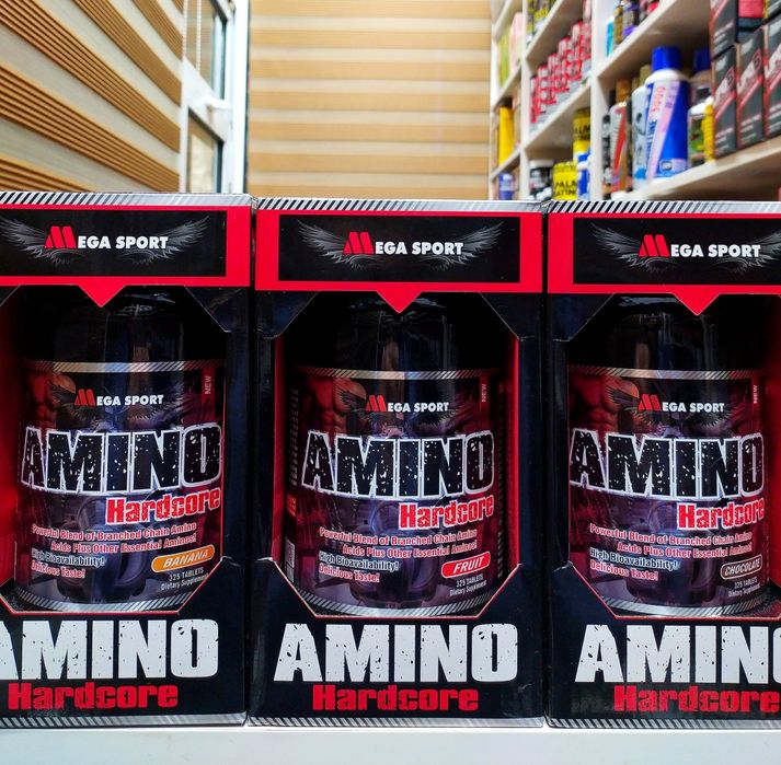 Amino Hardcore от Mega Sport 325 таблеток амино.