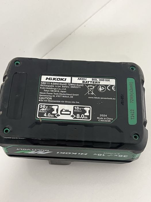 Hikoki BSL 36 B18 X acumulator 8 Ah