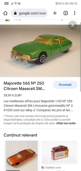 Mașinuța Citroen Maserati SM