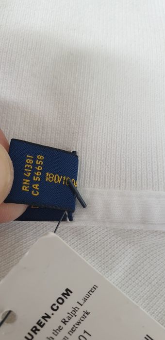 POLO Ralph Lauren Pique Cotton  /  2XL НОВО! ОРИГИНАЛ! Мъжка Тениска!