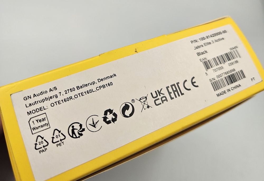 Amanet F28: Casti Jebra Elite 3 Sigilate (N)