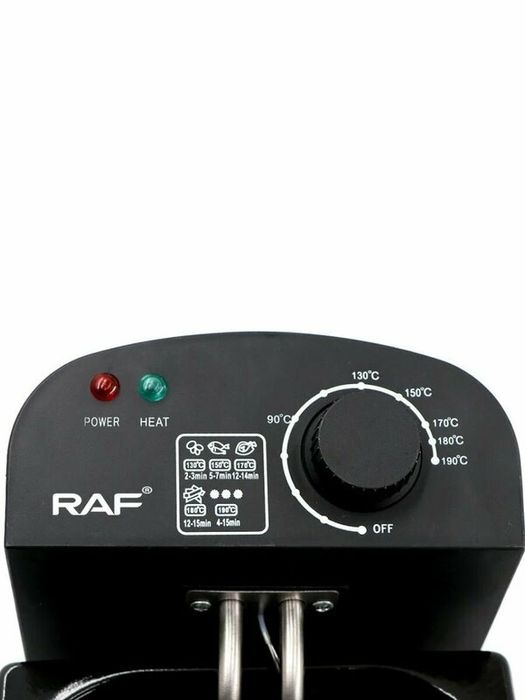 Фритюрница RAF, 1.5л, регулируемая температура, механическое управлени