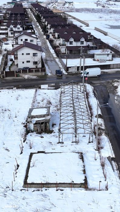 Teren intravilan /Sabareni ,stradal,deschidere dubla